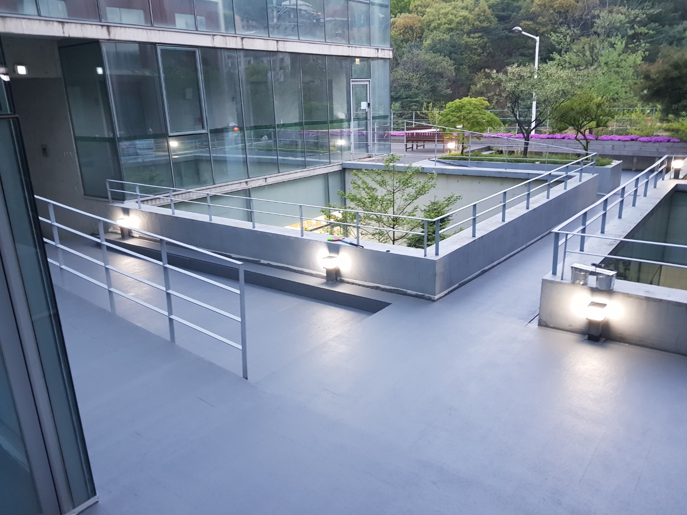 은나노 도막형 바닥재